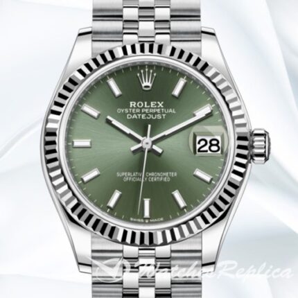 Rolex Datejust Unisex 31mm m278274 0018 Green DialDate just