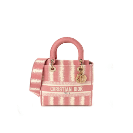 Medium Lady D-Lite Bag 'Lite Pink'