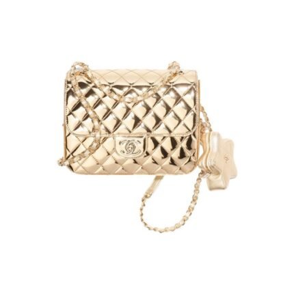 Chanel Mirror Star Sheepskin Backpack Bag