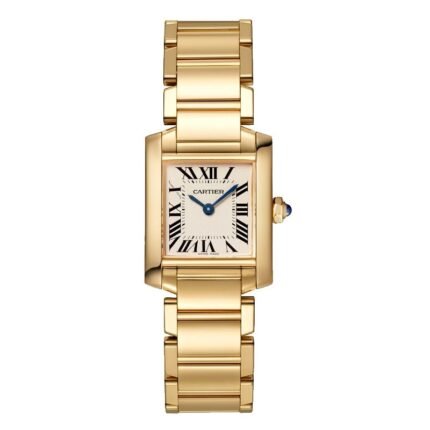 Cartier Tank Francaise Small Model 18K Yellow Gold Lady's Watch, WGTA0031