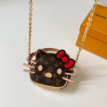 Louis Vuitton Micro Bag Leather Keychain Pendant Accessories