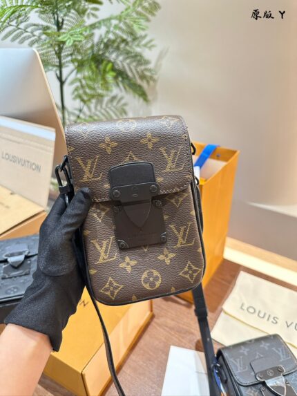 Louis Vuitton S-LOCK Phone Shoulder Bag Handbag