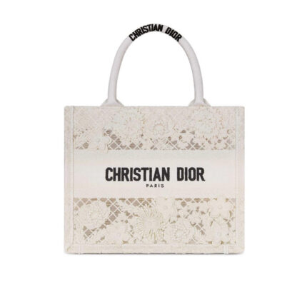 Dior Book Tote D-Lace Macrame
