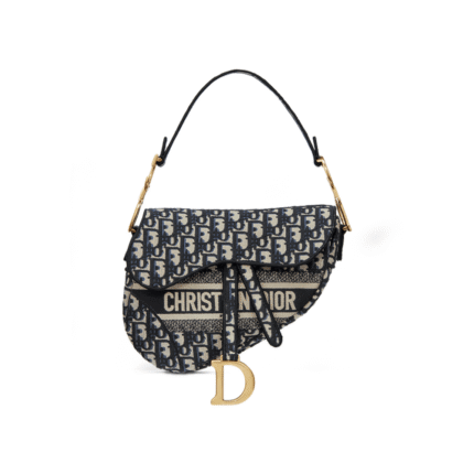 Dior SADDLE Bag Oblique Embroidered