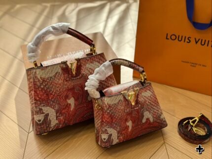 Louis Vuitton Capucines Shoulder Bag Handbag