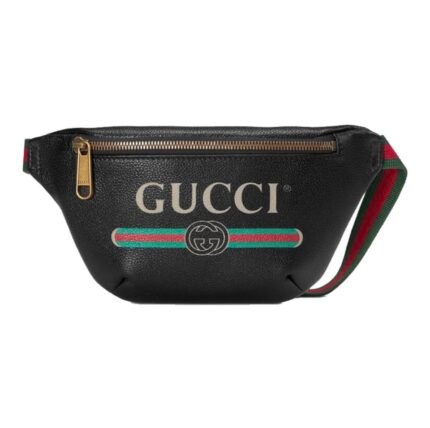 Gucci Leather Waist Bag Belt Bag
