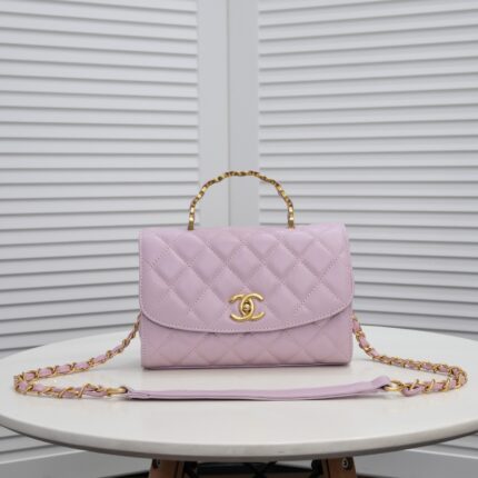 Chanel Handle Double C  Shoulder Bag Handbag