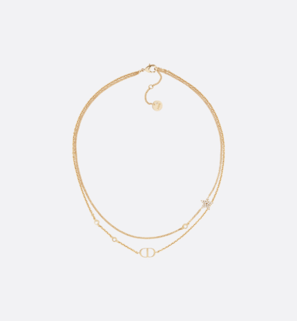 Dior Petit CD Double Necklace Accessories