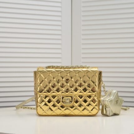 Chanel 24C Pentagram Backpack Shoulder Bag Handbag