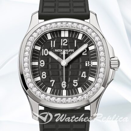 Patek Philippe Aquanaut 32mm 5067A 001 Ladies Black Dial