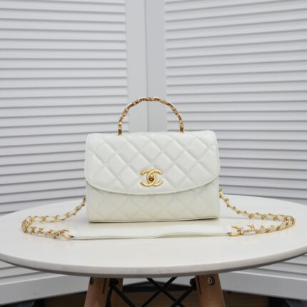 Chanel Handle Double C  Shoulder Bag Handbag