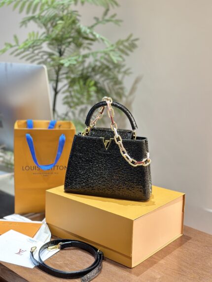 Louis Vuitton Capucines Shoulder Bag Handbag
