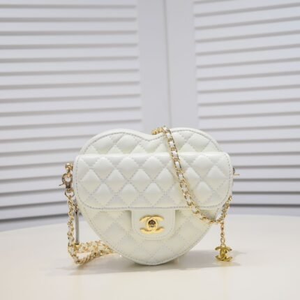 Chanel Peach Pericardium Bag Shoulder Bag Handbag