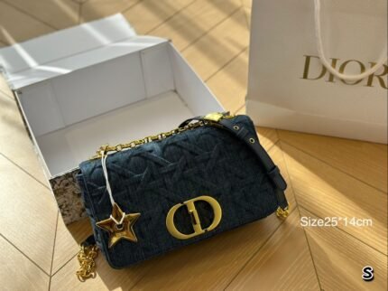 Dior Caro Shoulder Bag Handbag