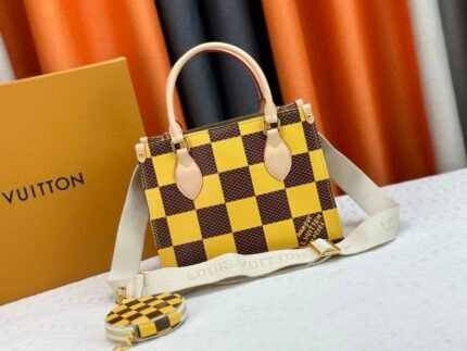 Louis Vuitton On The Go Tote M46833 Shoulder Bag Handbag